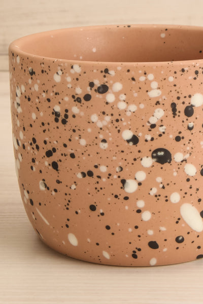 Capricornus Pink Speckled Stoneware Mug | Maison garçonne details