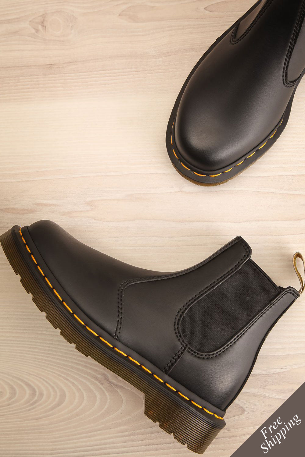 vegan leather chelsea boots