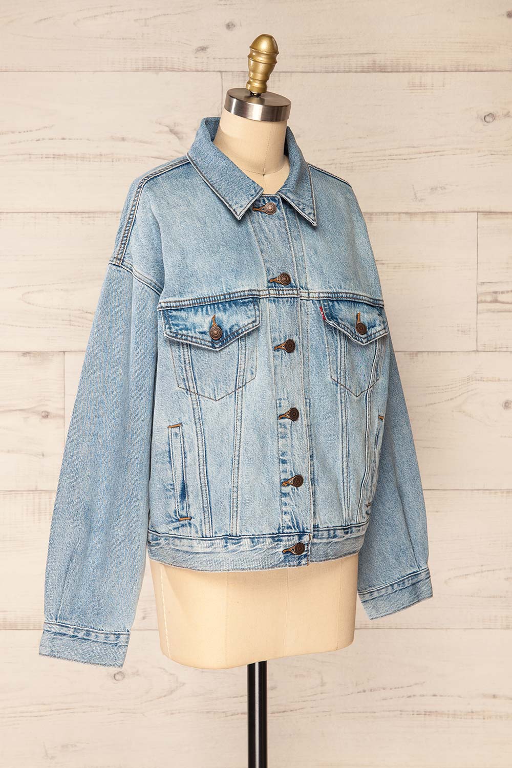 Frontera Oversized Denim Jacket | La petite garçonne