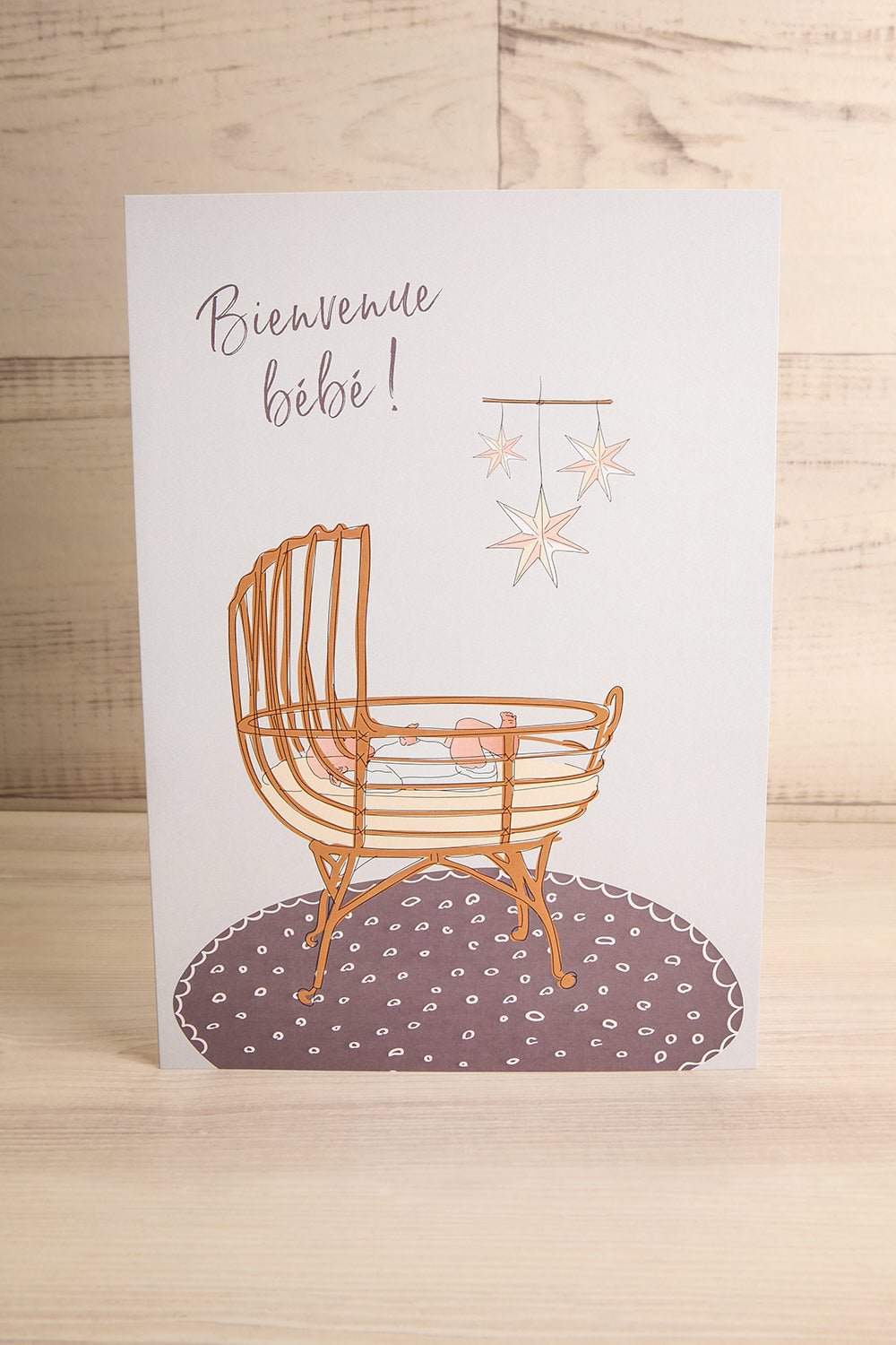 Maxi Carte Bienvenue Bebe La Petite Garconne