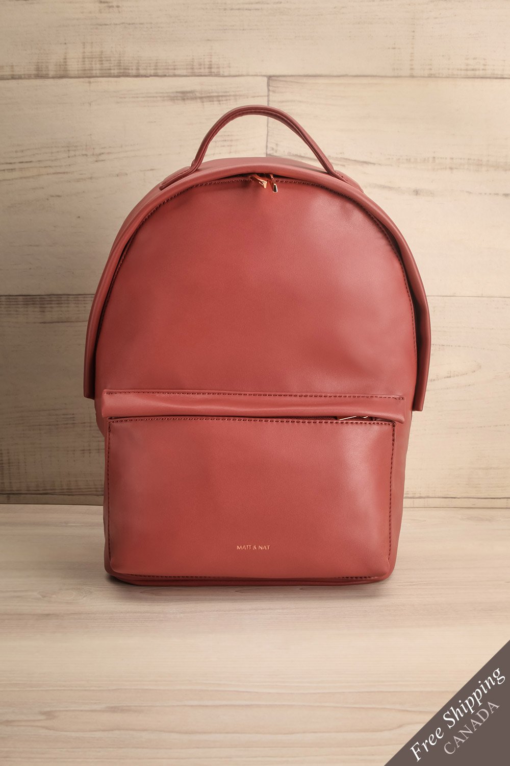 mauve backpack