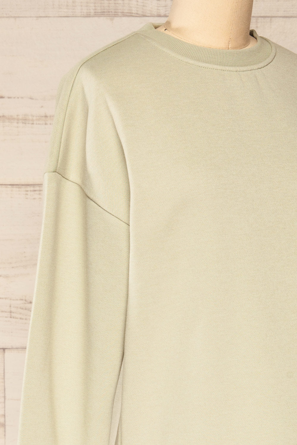 Orhei Sage Oversized Short Fleece Dresse | La petite garçonne
