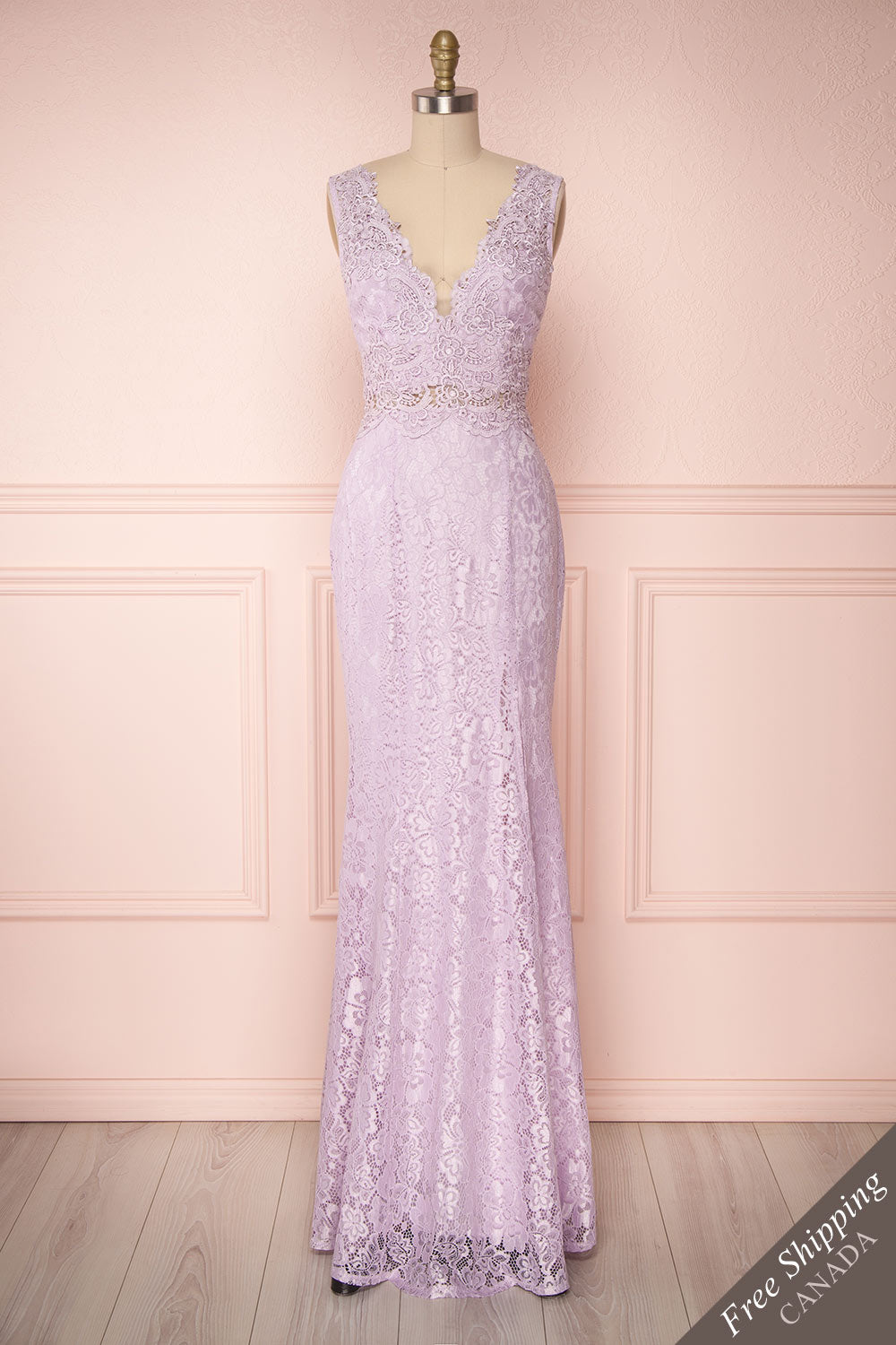 purple lace dress canada