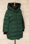 Sonny Forest Green Soia&Kyo Parka Coat with Hood | La Petite Garçonne plus size side