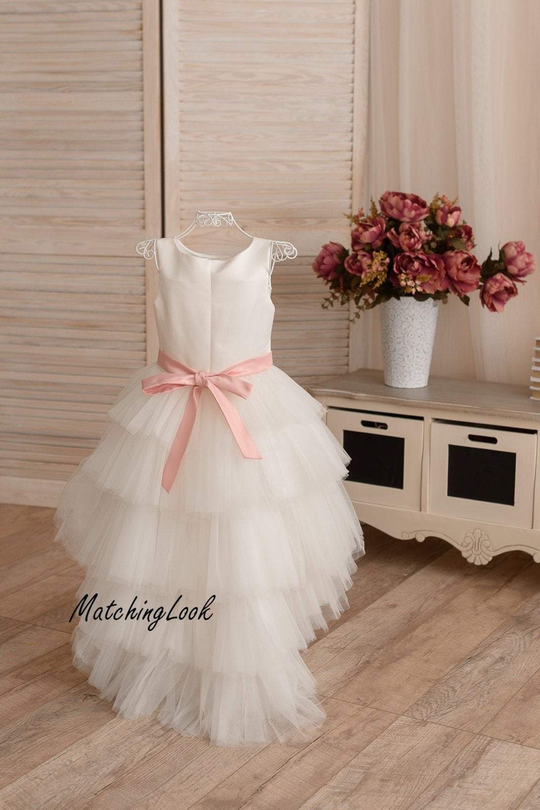 wedding dress to christening gown