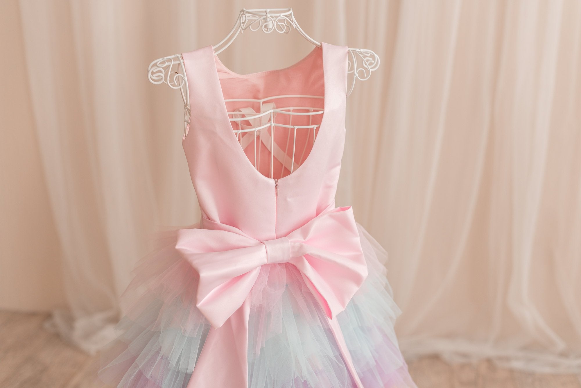 baby girl peach dress