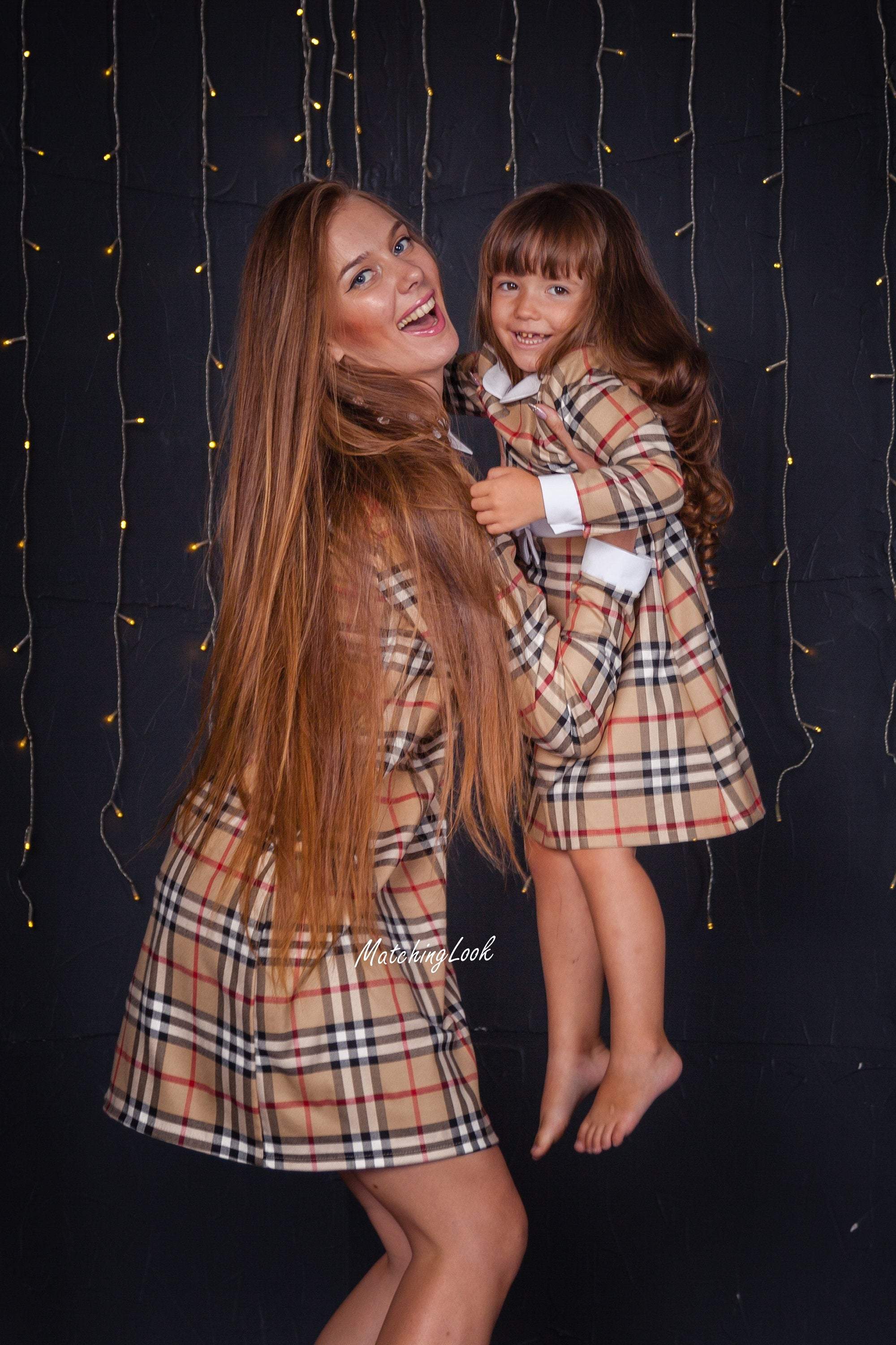 mommy and me matching christmas dresses