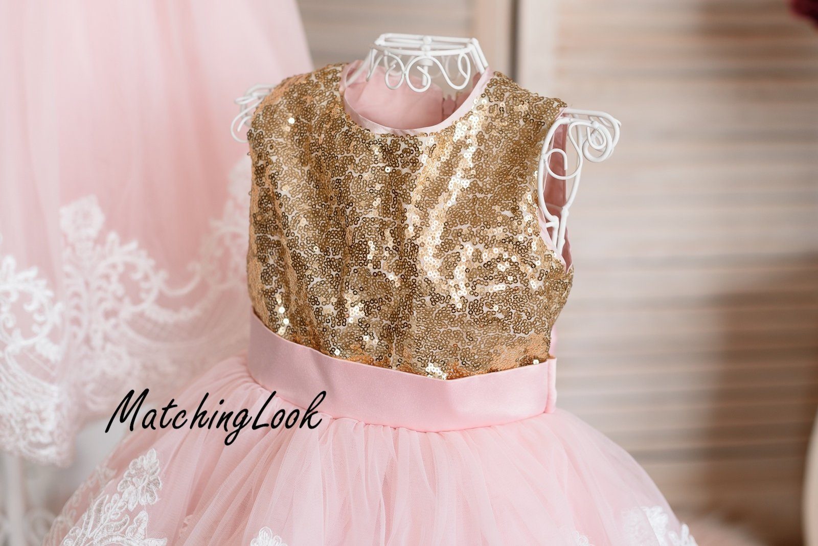 birthday dress for baby girl and mom