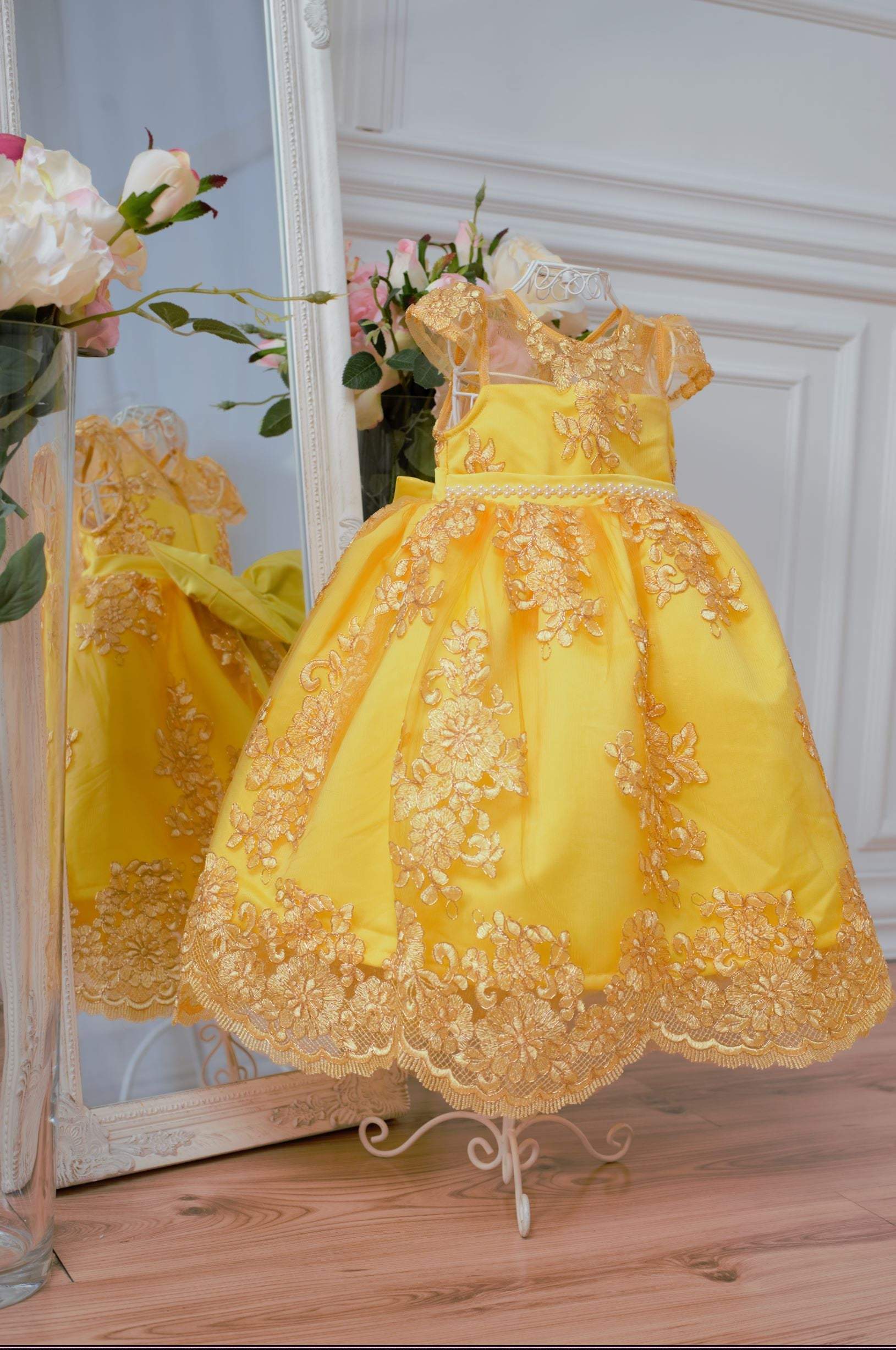 Princess Dress Beauty And Beast Dress Belle Dress Yellow And Gold P