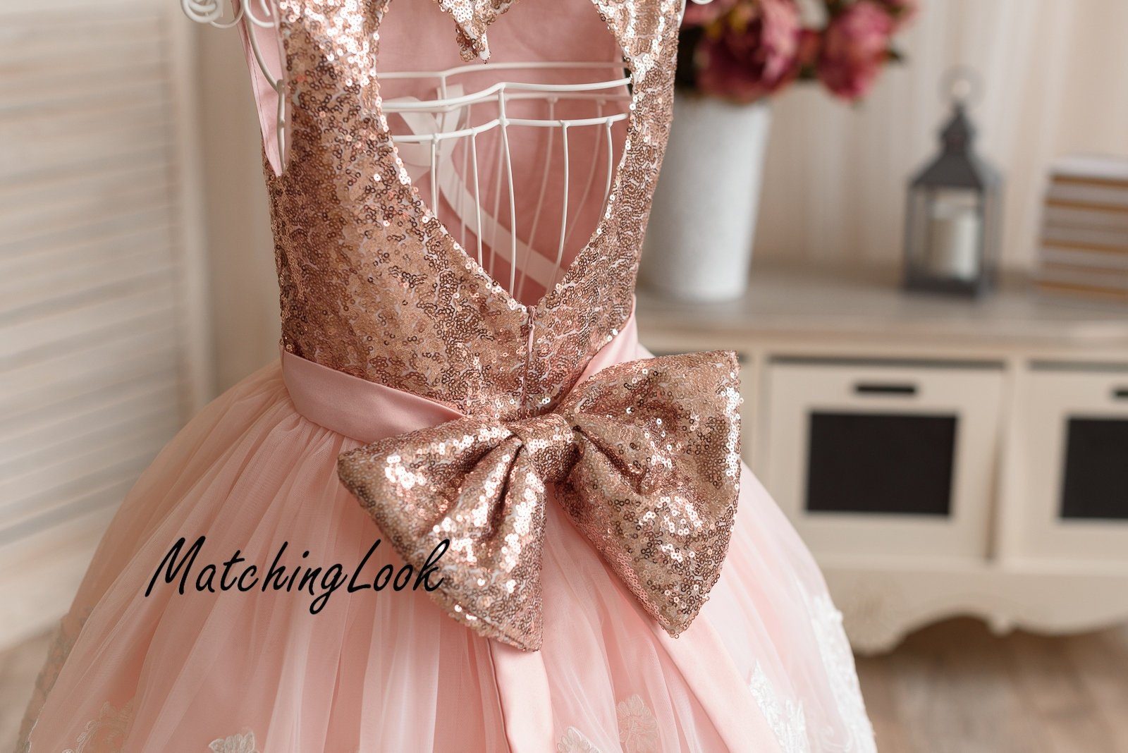 rose gold tutu