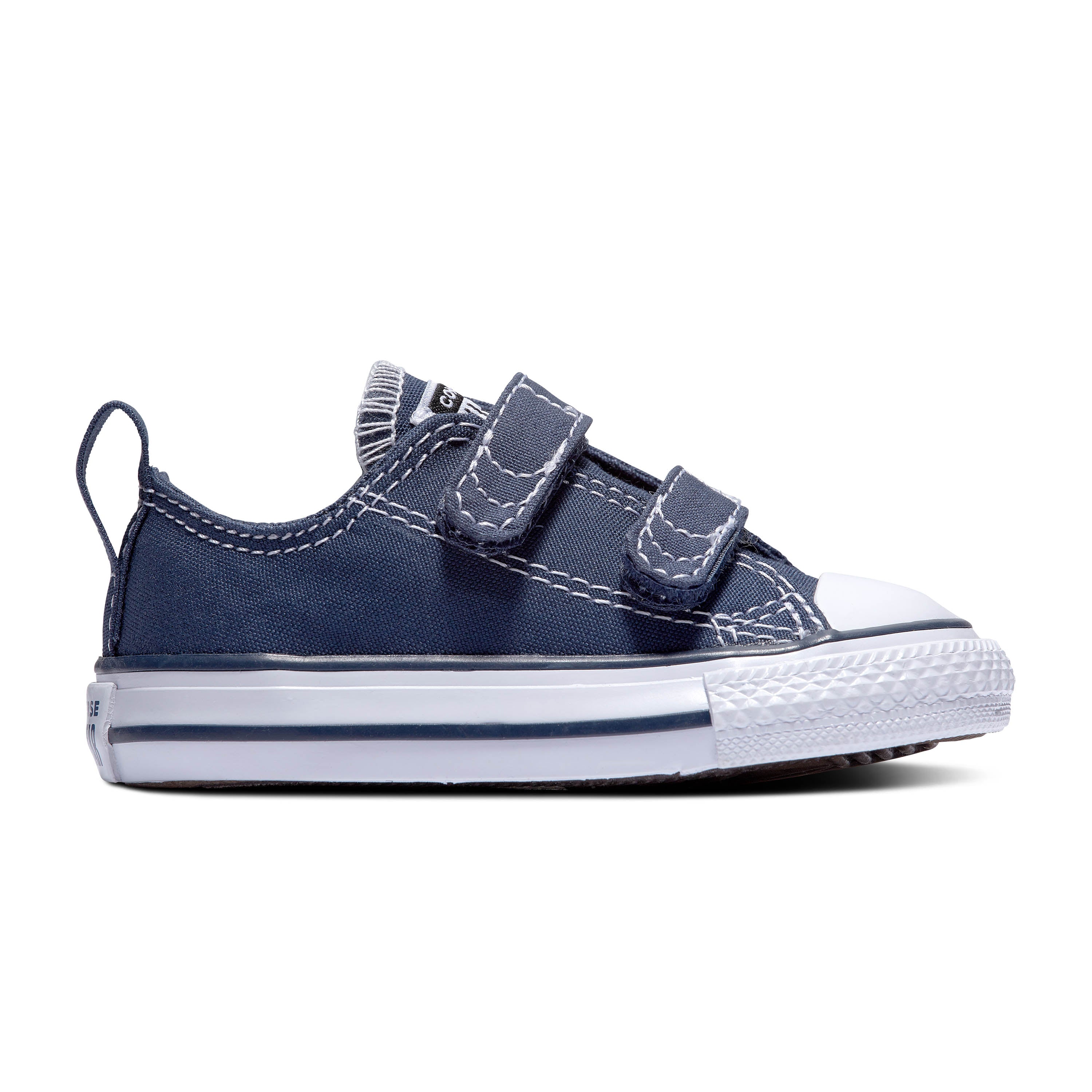 navy converse velcro