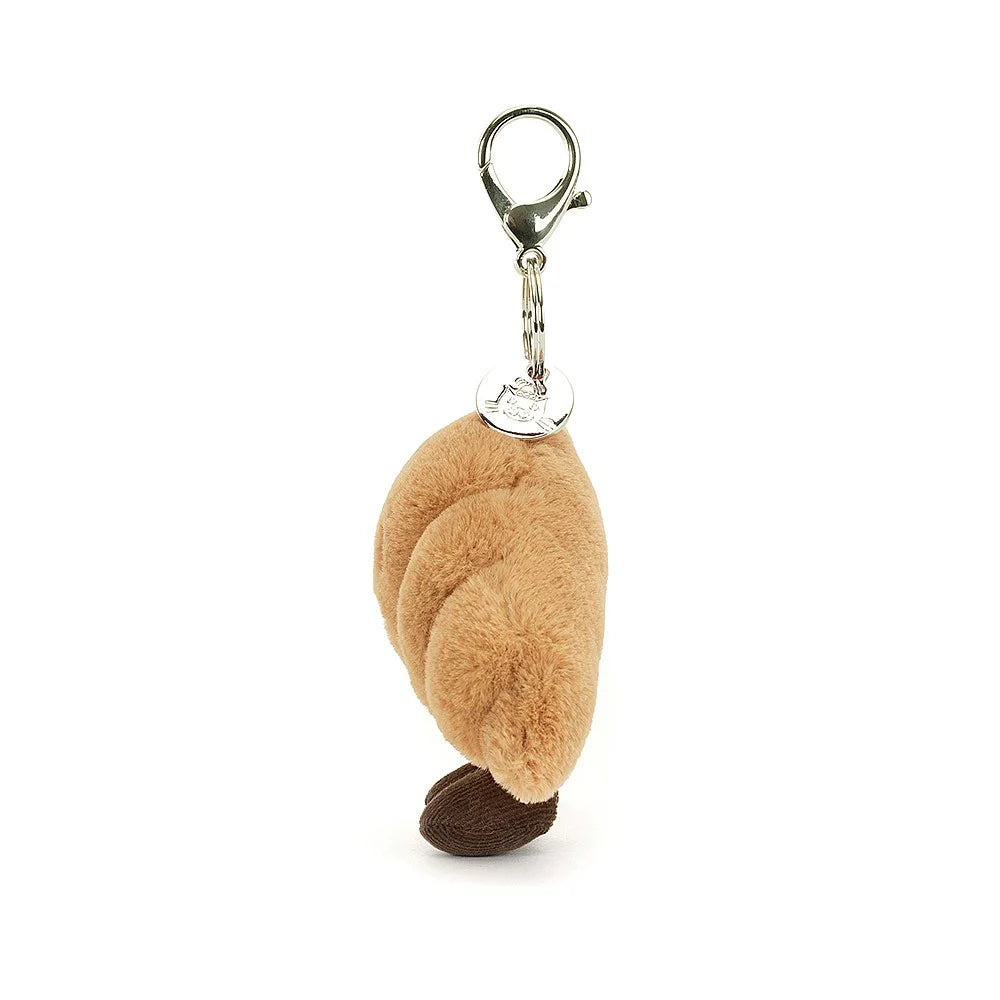 Jellycat amuseable croissant bag charm