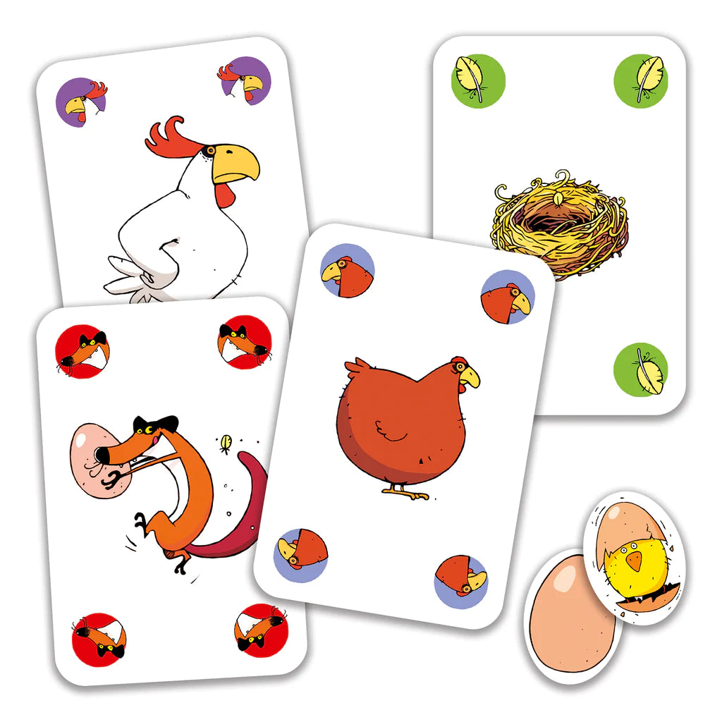 Djeco piou piou card game