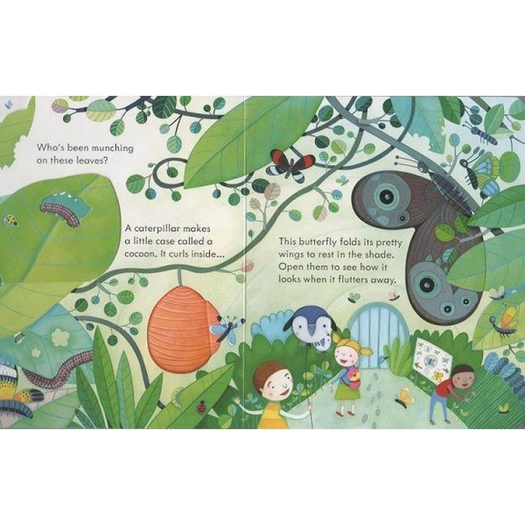 Usborne peep inside the garden