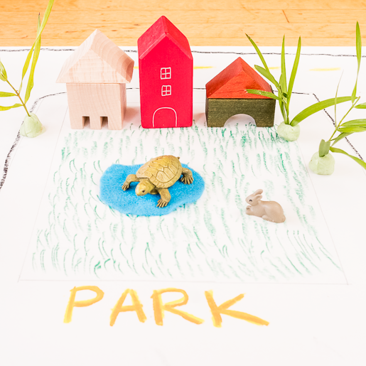 Easy DIY Play Ideas: Paper Road City – Dilly Dally Kids