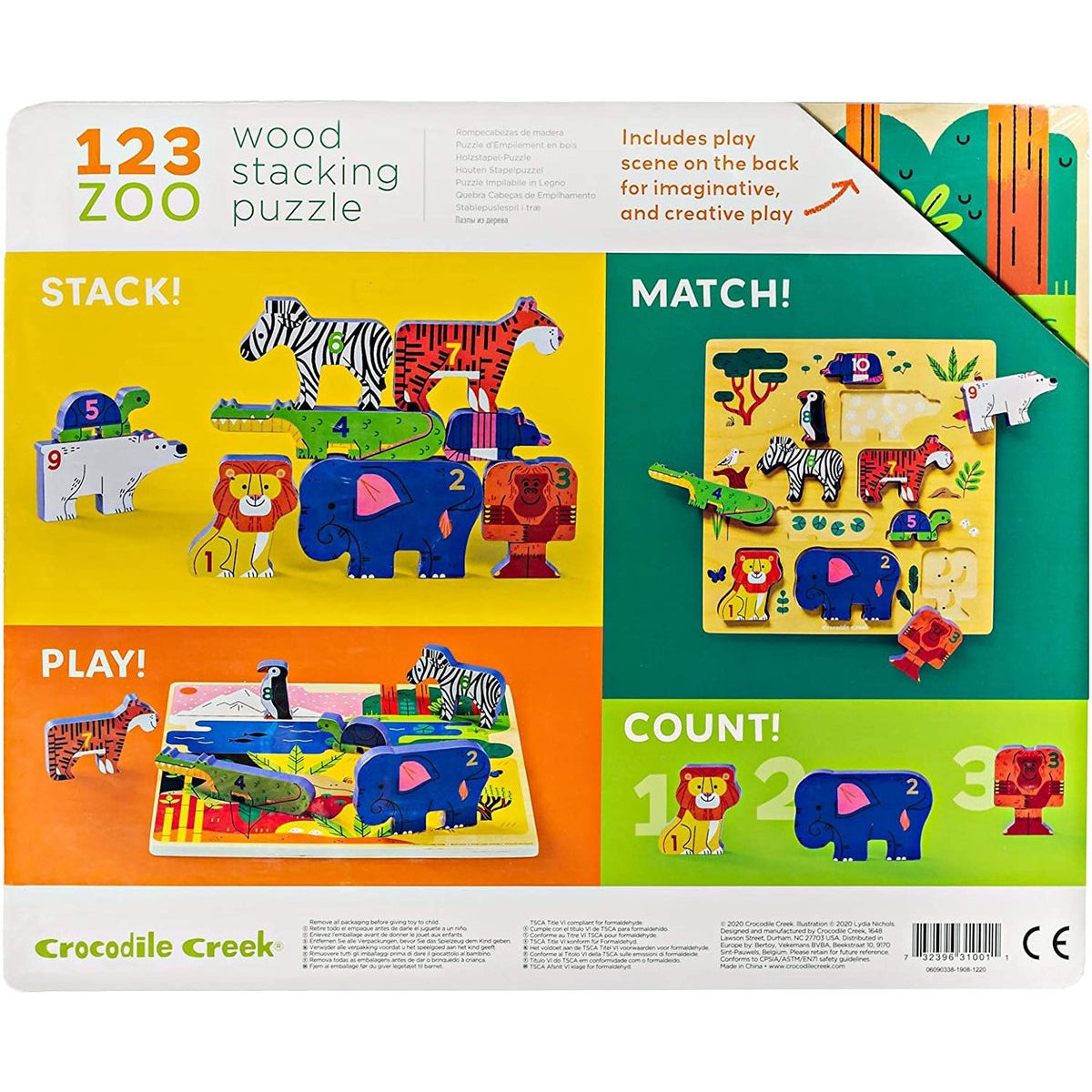 Wood Puzzles and Play Sets – Crocodile Creek