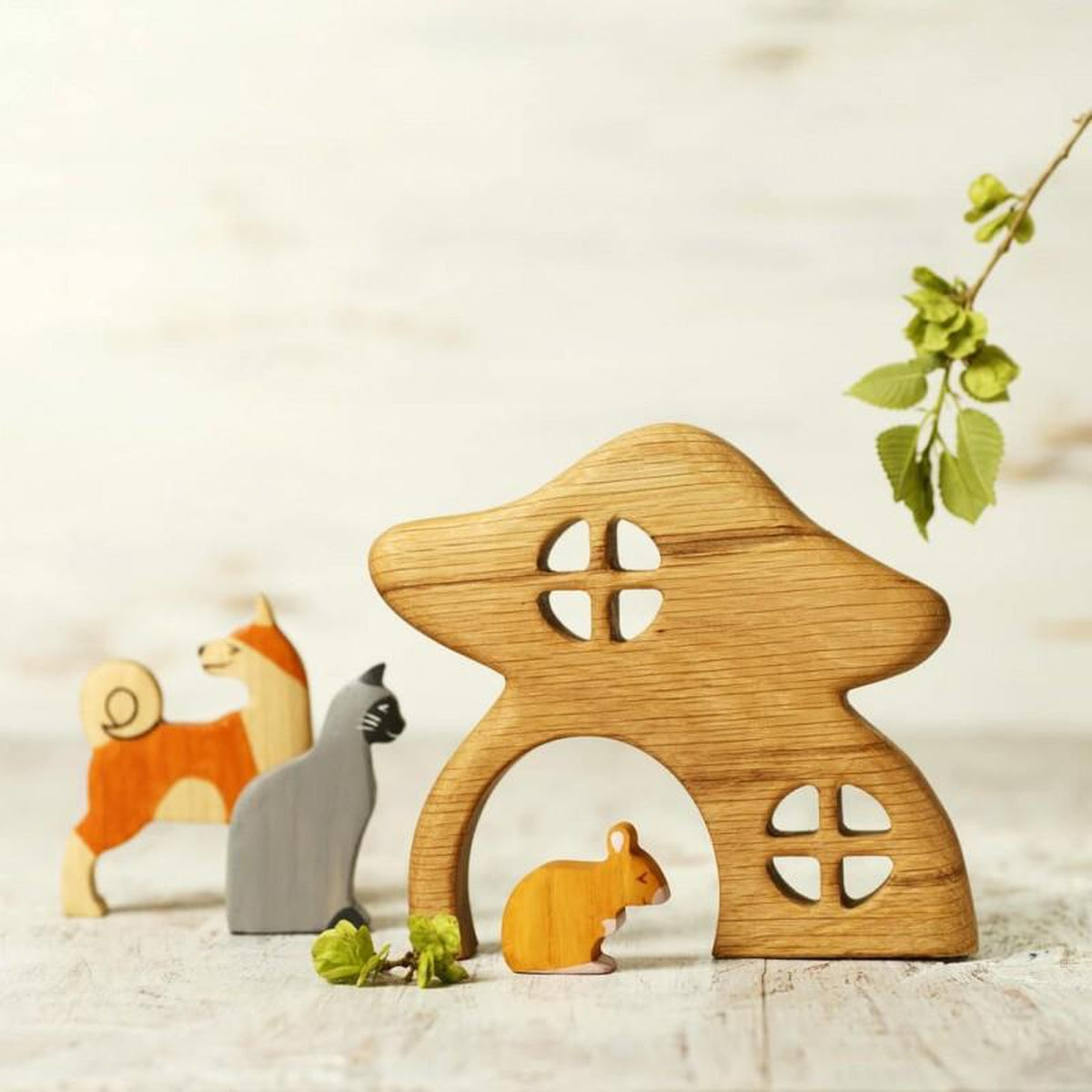 Wooden Bee Toy - WoodenCaterpillar Toys