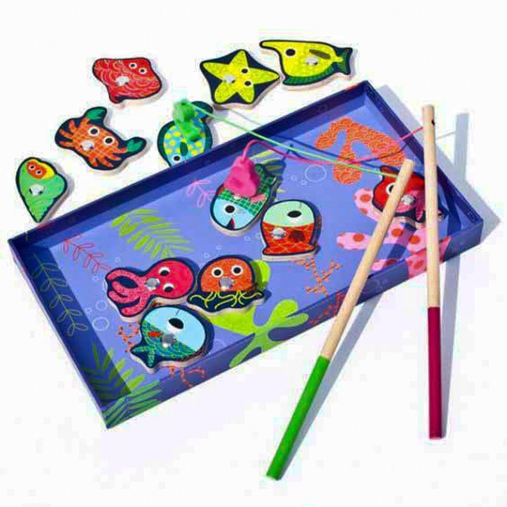 Doloowee Magnetic Fishing Game for Kids, 3 4 5 Years Old Boys