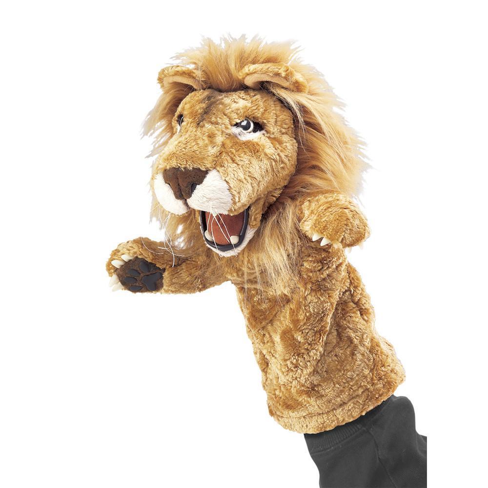Folkmanis lion stage puppet