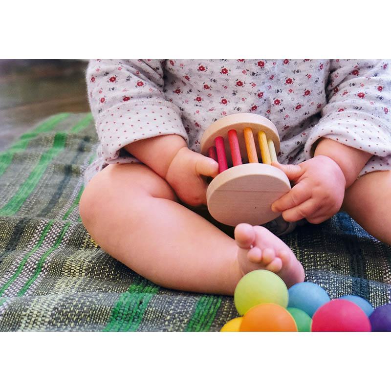 3PCS Wooden Baby Toys,Baby Grasping Toys Push Car Toys Montessori Toys  Wooden Toy Vehicles,#3