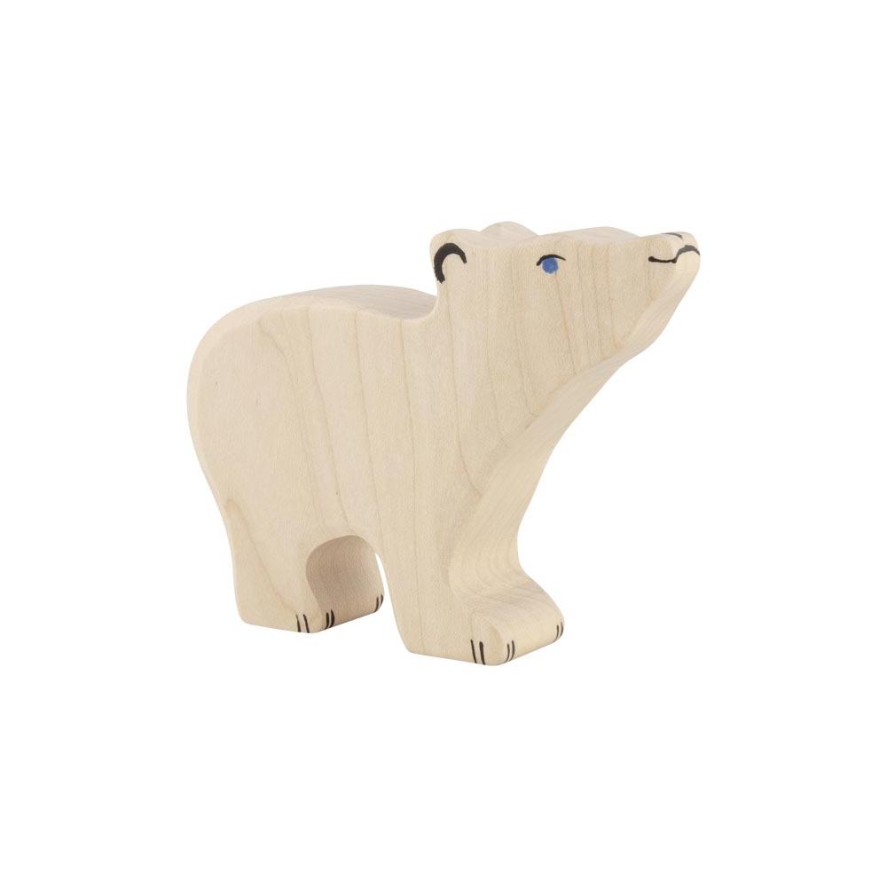 Essential Classic Wooden Animal Toys, Natural Wood Toys, Bear