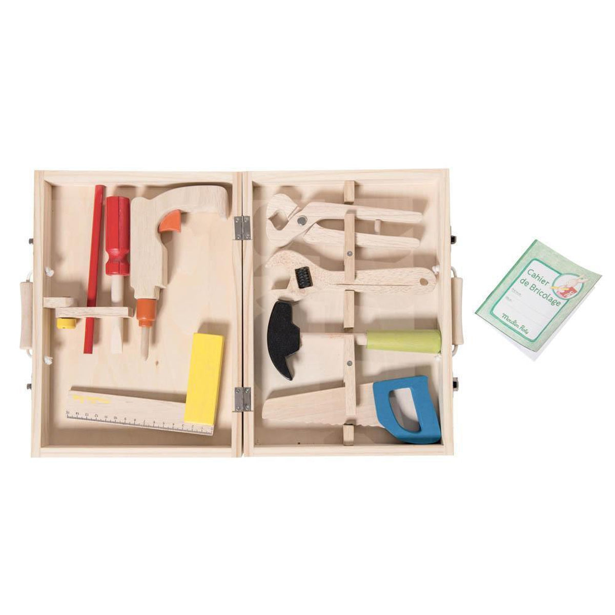 Moulin Roty real tool box set, small – Dilly Dally Kids