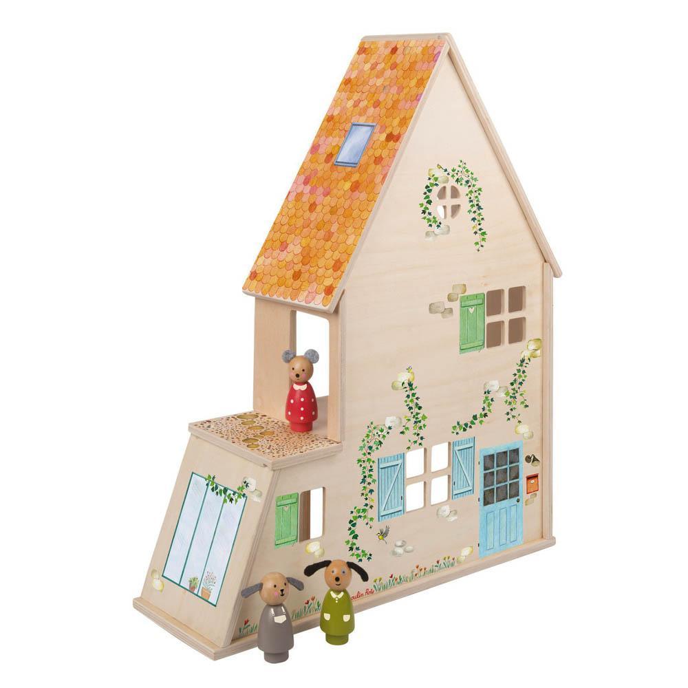 Hape E3405 Kids Wooden Doll Family Mansion with Accessories, Dollhouses -   Canada