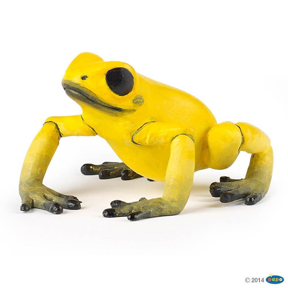 papo yellow frog