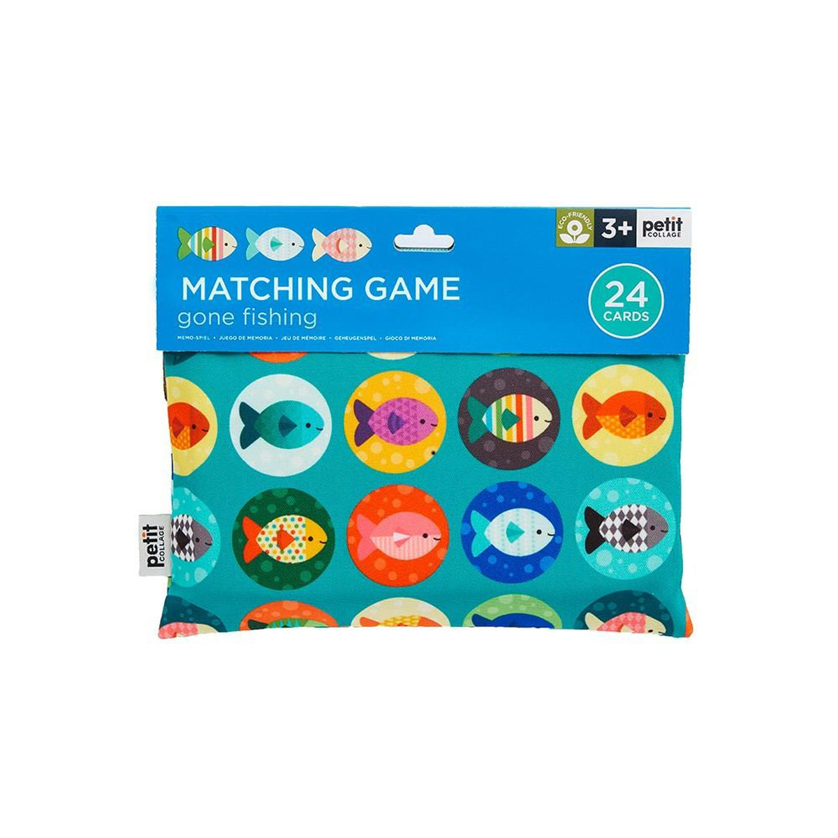 Petit Collage Gone Fishing Matching Game