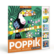 Poppik Discovery Poster + Stickers - Botanic