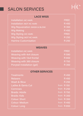 business plan for a salon in south africa