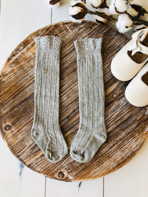 childrens grey socks