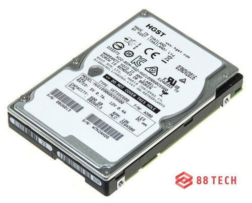 HGST HUC109060CSS60 SAS 2.5" 6Gbps 600GB HDD Hard Drive 10K RPM