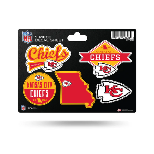 KANSAS CITY CHIEFS TRIPLE PLAY DECAL SET – JR'S SPORTS