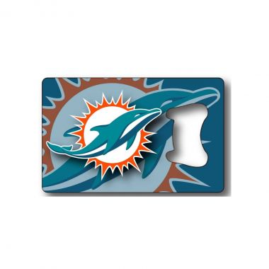 Miami Dolphins New Logo Lanyard Bottle Opener Keychain