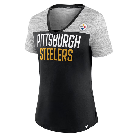 PITTSBURGH STEELERS WOMEN'S BEDAZZLE T-SHIRT – JR'S SPORTS