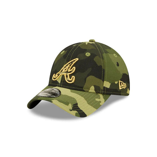 Atlanta Braves New Era Camo 9TWENTY Adjustable Hat