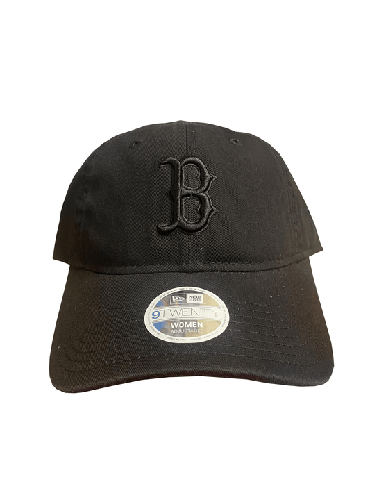 Boston Red Sox New Era Women's Black on Black Core Classic II 9TWENTY  Adjustable Hat