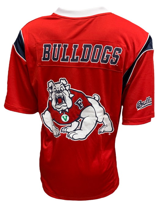 Jersey t-shirt with bulldog