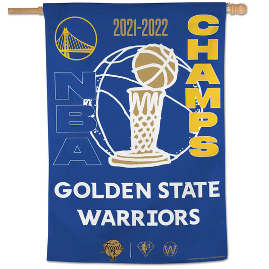 WinCraft / Golden State Warriors Gold Blooded 2022 NBA Playoffs Pennant