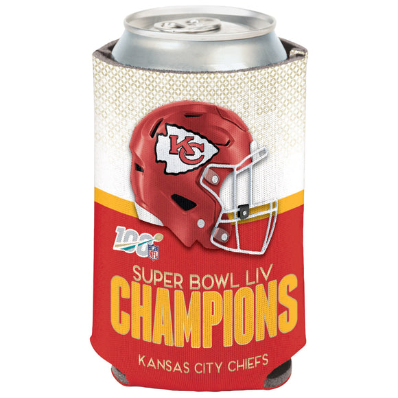 KANSAS CITY CHIEFS SUPER BOWL LIV CHAMPS CAN COOLER JR'S SPORTS