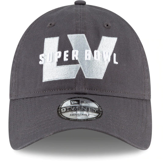 Tampa Bay Buccaneers New Era Super Bowl LV Champions Parade 9FORTY  Adjustable Hat - Gray