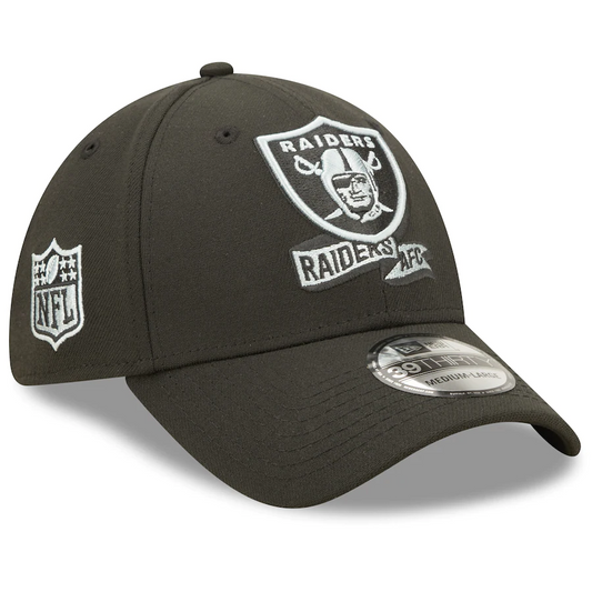 Las Vegas Raiders 2022 Salute to Service 39THIRTY Flex Fit Hat 22 / L/XL