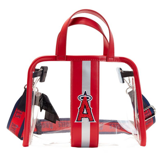 Loungefly MLB LA Dodgers Baseball Stitch Dome Crossbody Bag – LuxeBag