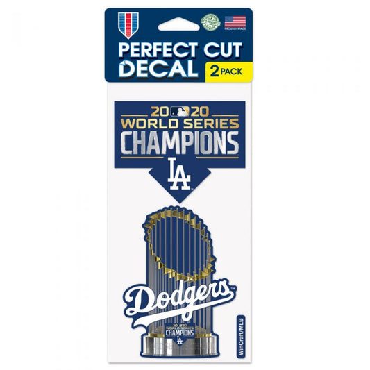 Los Angeles Dodgers World Series Champions Vinyl Decal 