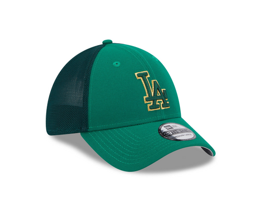 Detroit Tigers New Era 39Thirty St. Patrick's Day Flex Hat - Green