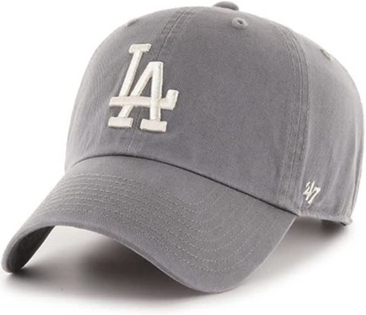 Los Angeles Dodgers '47 Mango Magenta Undervisor Clean Up Adjustable Hat -  Orange