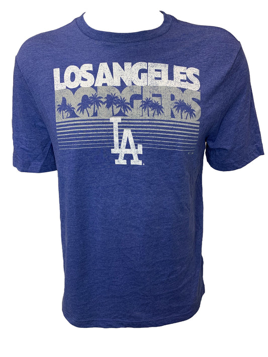 Men's Los Angeles Dodgers Fanatics Branded Royal Hometown Collection Sugar  Skull Los Doyers T-Shirt