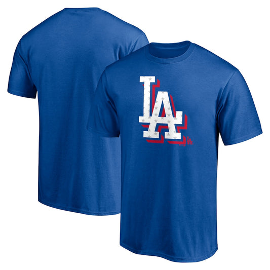 Mitchel & Ness Los Angeles Dodgers Men's Dog T-Shirt 20 Wht / 2XL