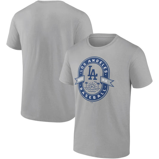 Men's Los Angeles Dodgers Fanatics Branded Royal Hometown Collection Sugar  Skull Los Doyers T-Shirt